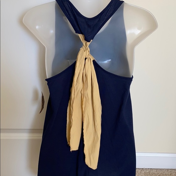 University of Pittsburgh Bow Racerback Tank Top - Picture 4 of 4